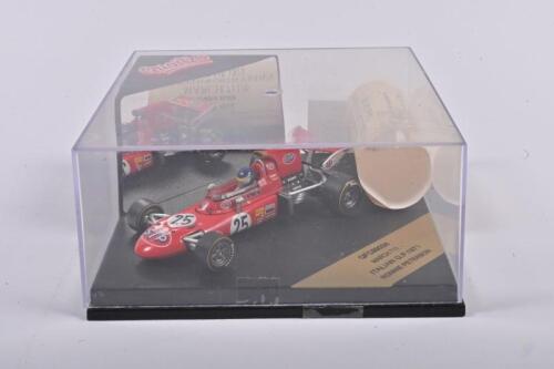 MARCH: A 1:43 scale Quartzo March 711 (QFC99034). Raced to second place by Ronnie Peterson at the 1971 Italian G.P