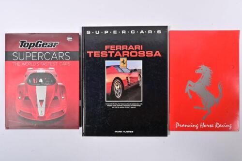 FERRARI: Three items related to Ferrari. 'Prancing Horse Racing' media kit