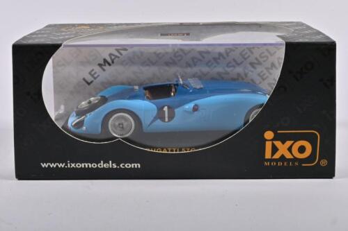 BUGATTI: A 1:43 scale ixo MODELS Bugatti 57G #1 as raced by R.Labric-P.Veyron Le Mans 1937 (LMC040)