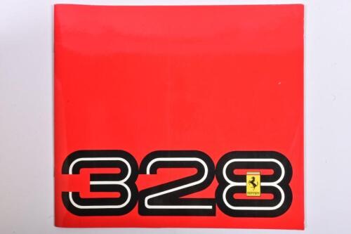 FERRARI: A 1986 Ferrari '328' colour sales brochure