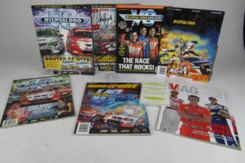 ADELAIDE: Five &lsquo;V8 Clipsal 500 Adelaide&rsquo; programmes from 2002-2012 (with 12 driver signatures)