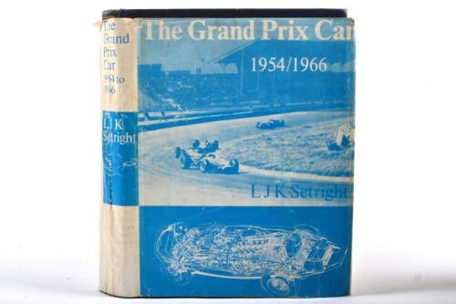 GRAND PRIX: 'The Grand Prix Car 1954 to 1966' hardcover book by L J K Setright. First edition published 1949