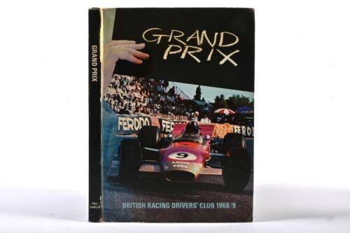 GRAND PRIX: 'GRAND PRIX' hardcover book, as produced for the British Racing Drivers' Club 1968/9