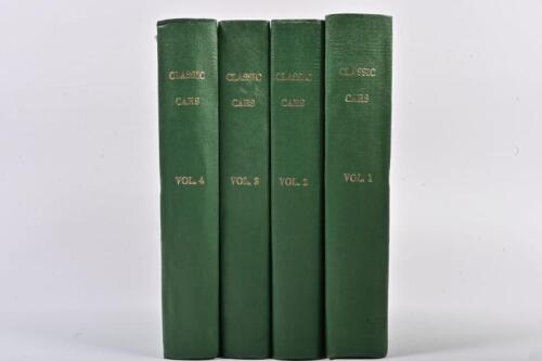 CLASSIC CARS: Four bound volumes of consecutive 'Classic Car' magazines from 1973 to 1977
