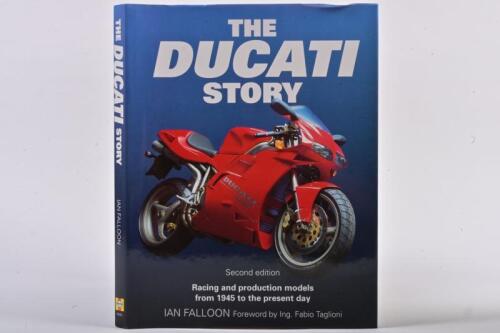 DUCATI: 'THE DUCATI STORY' hardcover book authored and signed by Ian Falloon