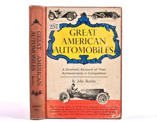 AMERICAN AUTOMOBILES: 'GREAT AMERICAN AUTOMOBILES' hardcover book by John Bentley