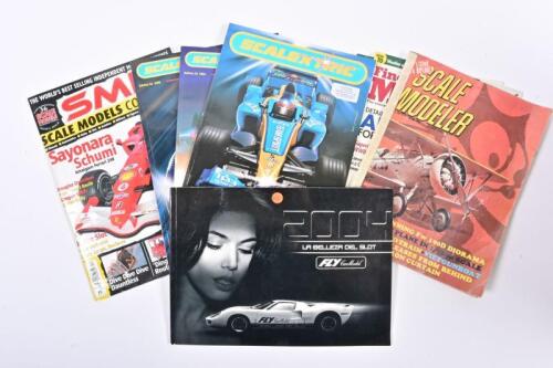 MODEL MAGAZINES: A collection of eight scale model magazines. 1972 'SCALE MODELER' & 'SCALEXTRIC' magazines