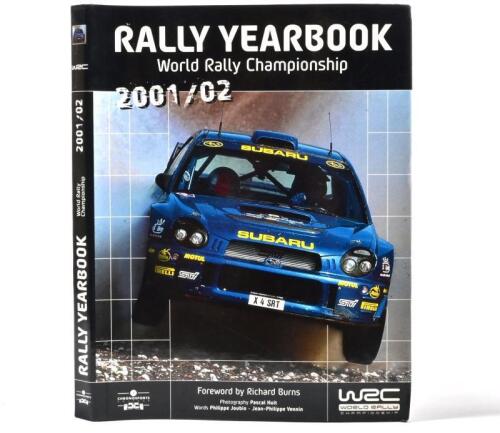 RALLY: 'RALLY YEARBOOK - 2001/02' hardcover book