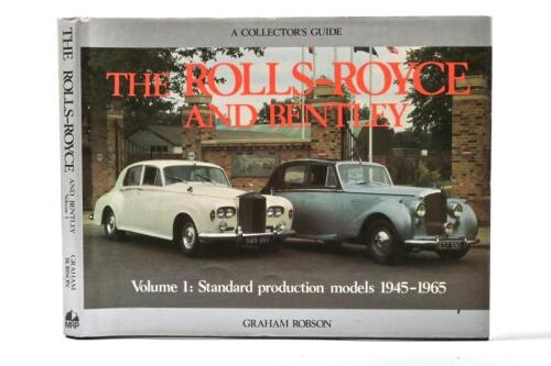 ROLLS-ROYCE: 'THE ROLLS-ROYCE AND BENTLEY (Volume 1) hardcover book by Graham Robson