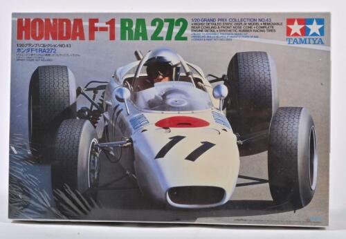 HONDA F-1: A sealed Tamiya 1:20 scale Honda F-1 RA272 plastic model kit