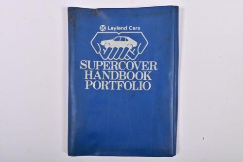 MG B GT: An original set of MG B GT service records. 1977 'Leyland Cars Service PASSPORT' (AKM 4014)