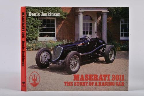 MASERATI: 'MASERATI 3011' hardcover book by Denis Jenkinson