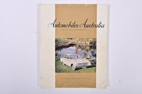 AUSTRALIAN AUTOMOBILES: 'AUTOMOBILES - AUSTRALIA' soft cover book, incorporating Australian Motor Sports Review 1959-1960