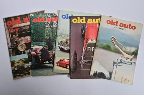 OLD AUTO: A group of five 'old auto' magazines. Numbers 1 -5
