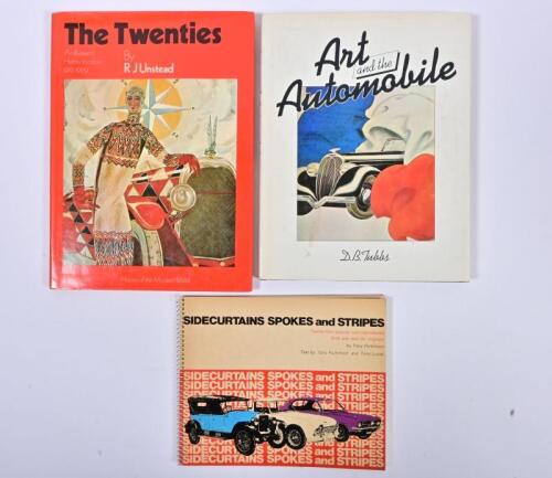 CAR ART: Three books featuring car art and history