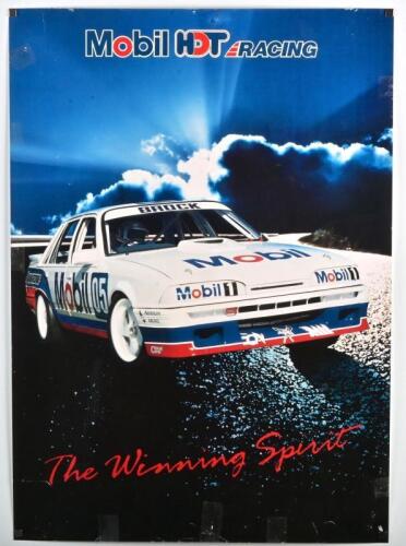 HDT: An original Mobil HDT Racing poster
