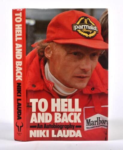 NIKI LAUDA: A signed copy of the autobiography "To Hell and Back" by Niki Lauda