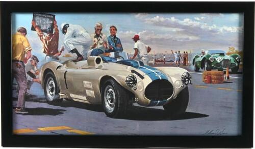 CUNNINGHAM: A print after William Sims featuring a 1953 Cunningham
