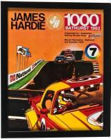 BATHURST: An original poster with artwork by Skavaas from the 1982 Bathurst 1000
