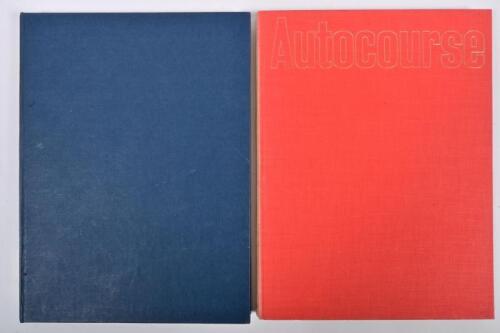 AUTOCOURSE: Two editions of 'Autocourse'. Years 1963/64 and 1966-67