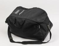 PORSCHE: A Porsche Macan branded black carry bag
