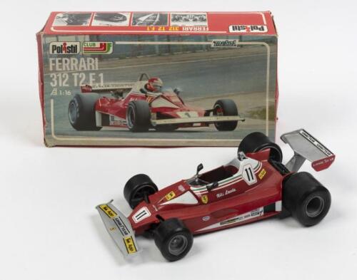 FERRARI: Polistil metal 1:16 scale model 312 T2 F1 boxed.