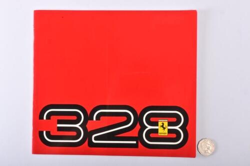 FERRARI: 1985 Ferrari 328 prestige brochure