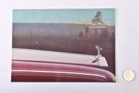 ROLLS-ROYCE: A 1977 Rolls-Royce Silver Shadow II brochure. April edition.