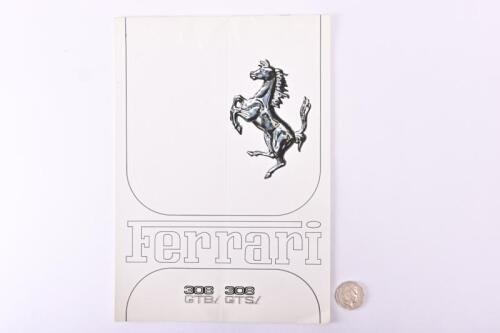 FERRARI: 1981 Ferrari 308 GTB & 308 GTS brochure