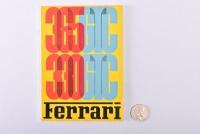 1969 FERRARI: 365 GTC/S & 330GTC/S operating, maintenance and service book.