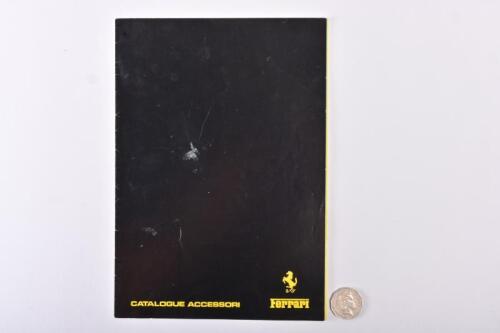 FERRARI: Circa 1975 Accessories brochure