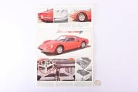 FERRARI: 1969 Ferrari Dino 246GT pininfarina brochure - 2
