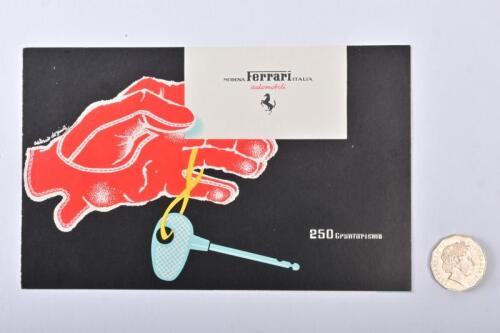 FERRARI: 1956 Ferrari 250 Granturismo brochure