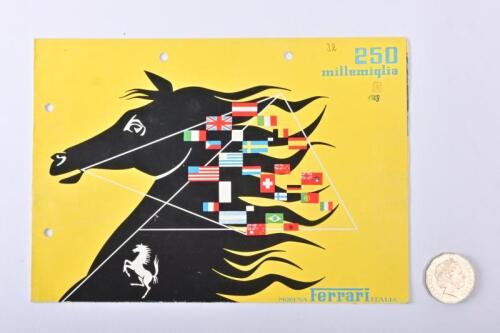 FERRARI: 1953 Ferrari 250 Millemiglia brochure