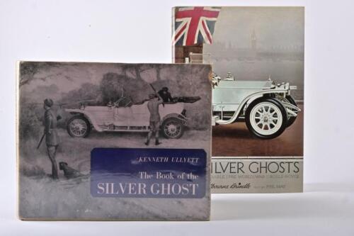 ROLLS-ROYCE: Two hardback books featuring the Silver Ghost.