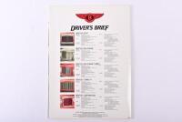 BENTLEY:A circa 1986 Bentley full range glossy brochure. - 3