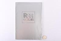 ROLLS-ROYCE: 1981 Rolls Royce & Bentley press kit.