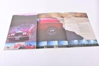 ROLLS-ROYCE: A circa 1982 Rolls Royce Corniche brochure. - 2