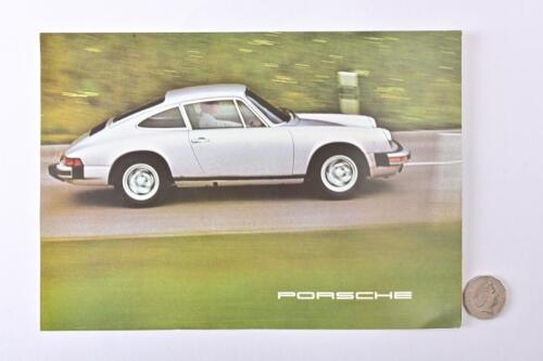 PORSCHE: 1975 Porsche 911 brochure.