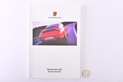 PORSCHE: 1998 Porsche 911 GT3 product information booklet. Rare Australian issued.