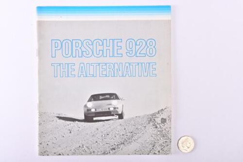PORSCHE: A circa 1978 Porsche 928 The Alternative brochure for dealers only.