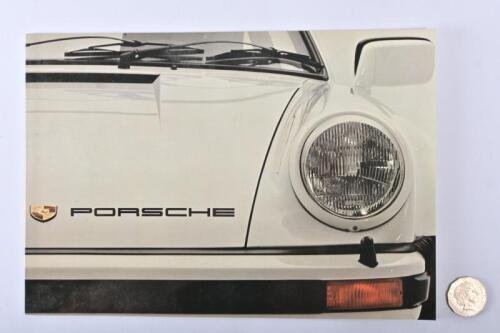 PORSCHE: 1977 Porsche 911 large format prestige brochure