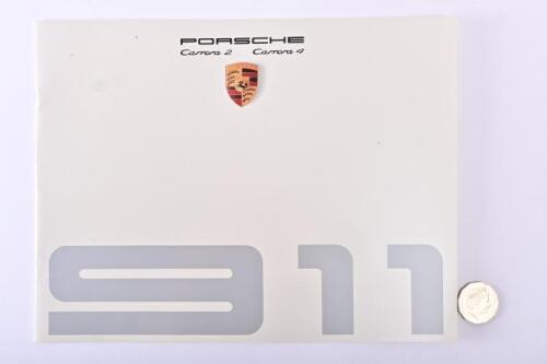 PORSCHE: A circa 1989 Porsche 964 prestige introductory brochure.