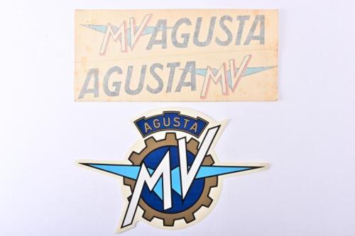 MV AGUSTA: 2 large MV Agusta decals.