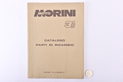 MOTO MORINI: Circa 1975 Moto Morini 3 1/2 illustrated parts catalogue.