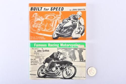 MOTORCYCLE: Two books, "Built for Speed" & "Famous Racing Motorcycles".
