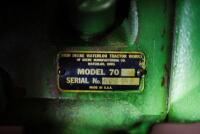 1956 JOHN DEERE 70 TRACTOR - 25