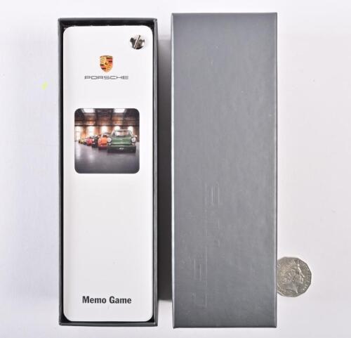 PORSCHE: An original boxed memory game celebrating the 50th anniversary of the 911.