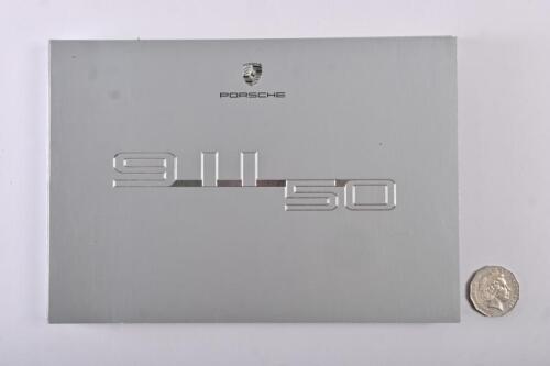 PORSCHE: 2013 Porsche 50th anniversary 991 911 brochure in presentation slipcase.