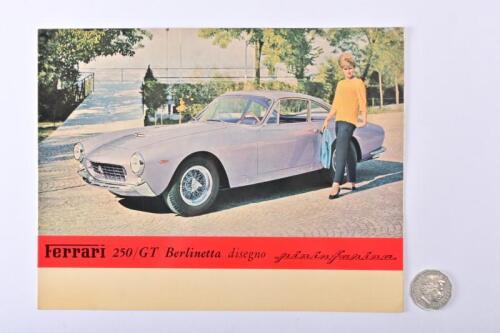 FERRARI: A circa 1963 Ferrari 250 GT Berlinetta brochure